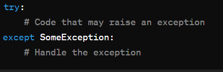 Understanding the Try-Except Block