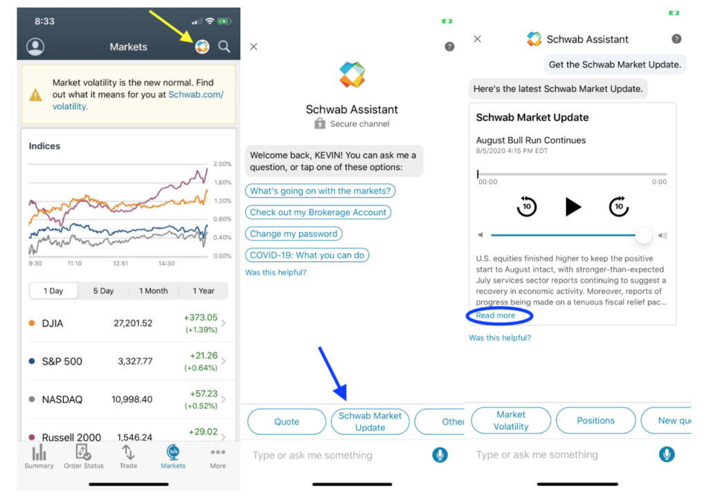 Update the Schwab App