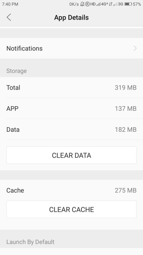 Clear Cache Files