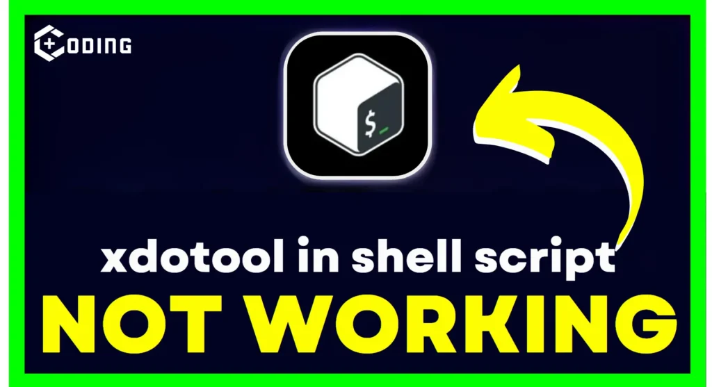 xdotool not working in shell script